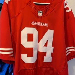 Nike ‘On field’ SF 49ers Justin Smith sz 48